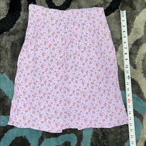 Floral Lilac Skirt